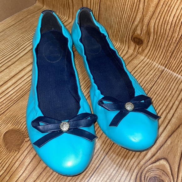 Jack Rogers Shoes - Jack Rogers ballet flats turquoise size 8.5